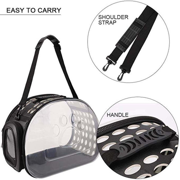 Travel Transparent Cat Carrier Bag