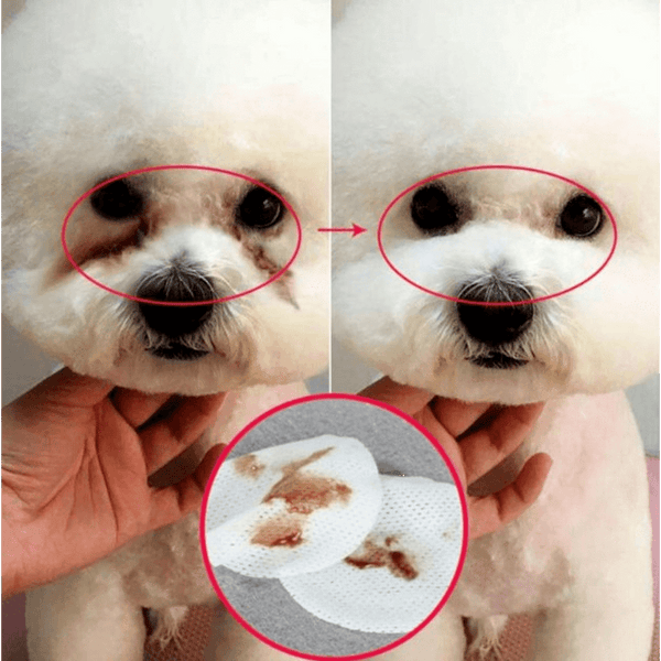 Dog Tear Stain Remover - Pet Eye Wipes