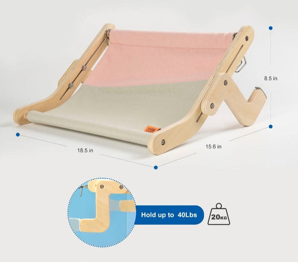 Wooden Window Perch Cat Bed