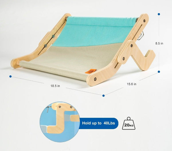 Wooden Window Perch Cat Bed