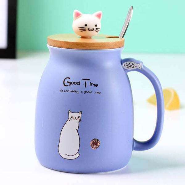 Ceramic Pastel Kitty Mug - GETALL4 for Only $69.95! - Meowaish
