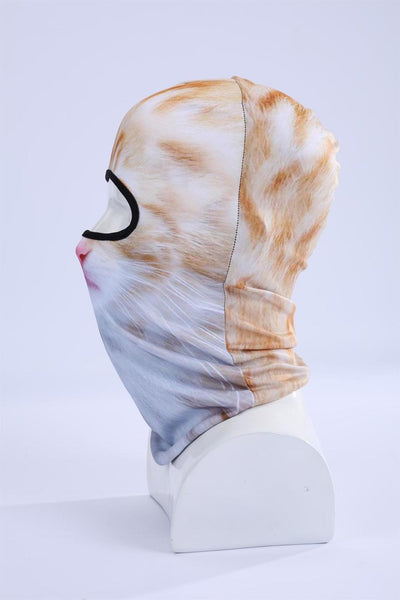 3D Cat Winter Outdoor Mask - Meowaish