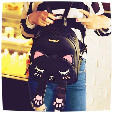 Cool Lashes Cat Backpack - Meowaish