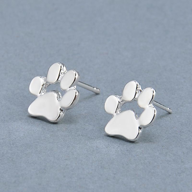 Cute Kitty Paw Stud Earrings - Meowaish