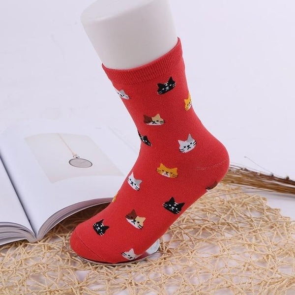 Cute Cat Socks[BUY ALL 5 PAIR FOR $24.95 ONLY TODAY] - Meowaish