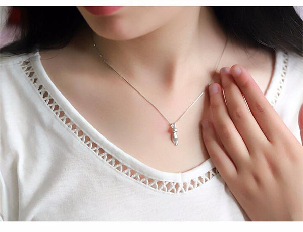 Cute Cat Hanging Necklace - Meowaish
