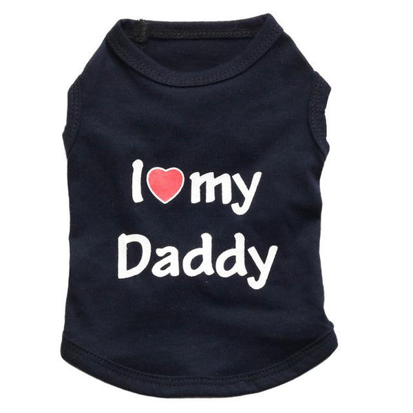 I Love Mommy/Daddy Cat Vest - Meowaish