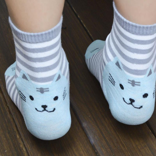 Cute Cat Socks (all 6 Pair) - Meowaish