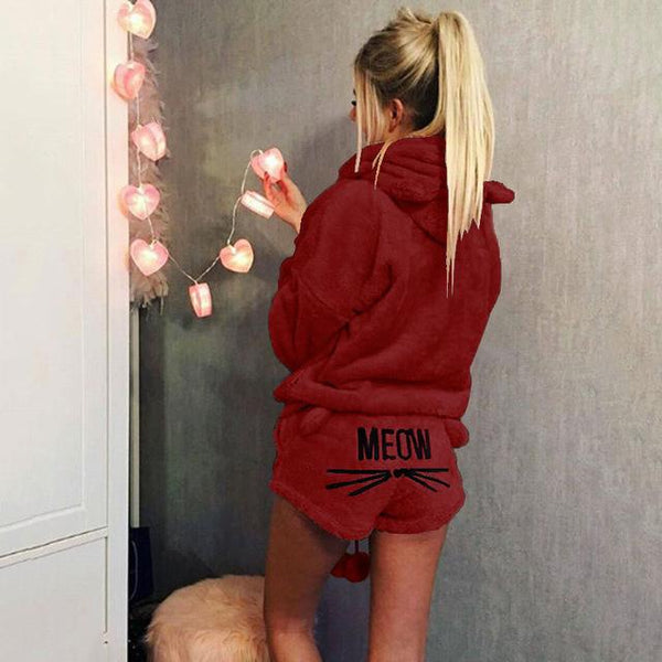 Meow Two Pieces Pajamas Set - Meowaish