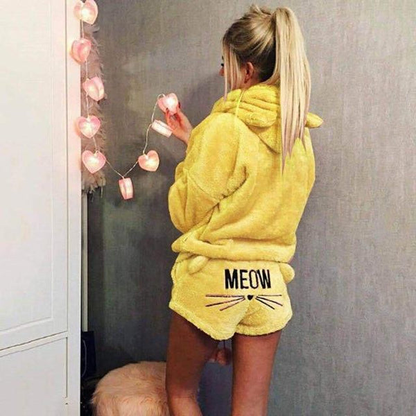 Meow Two Pieces Pajamas Set - Meowaish