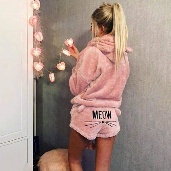 Meow Two Pieces Pajamas Set - Meowaish