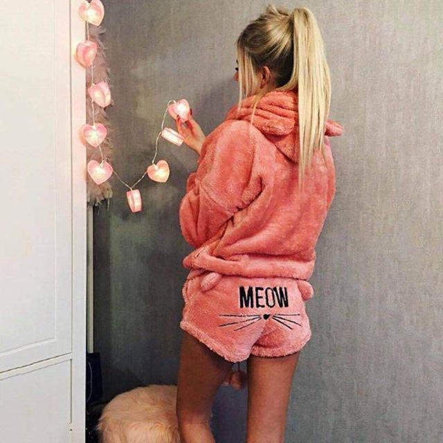 Meow Two Pieces Pajamas Set - Meowaish
