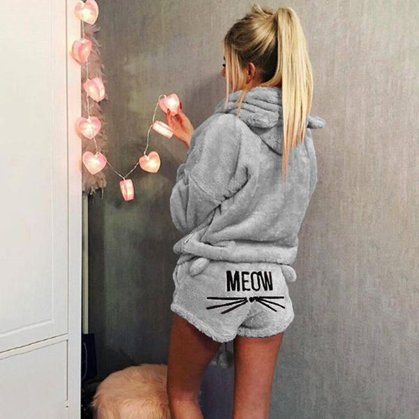 Meow Two Pieces Pajamas Set - Meowaish