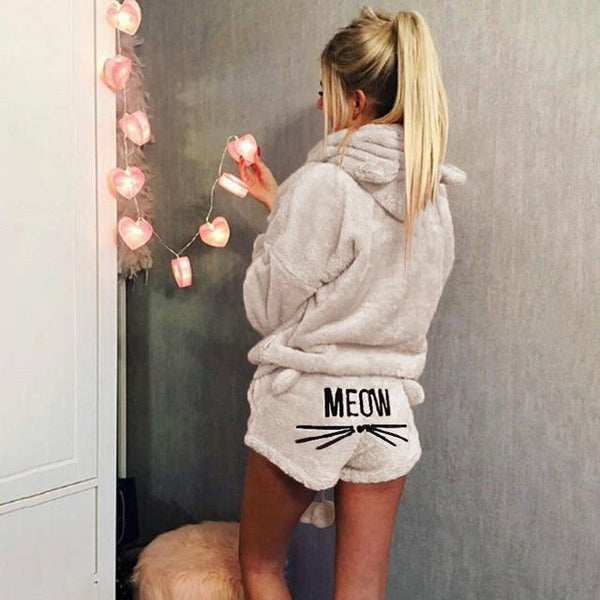 Meow Two Pieces Pajamas Set - Meowaish