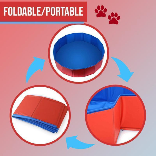 Portable Dog Pool And Bath Tub