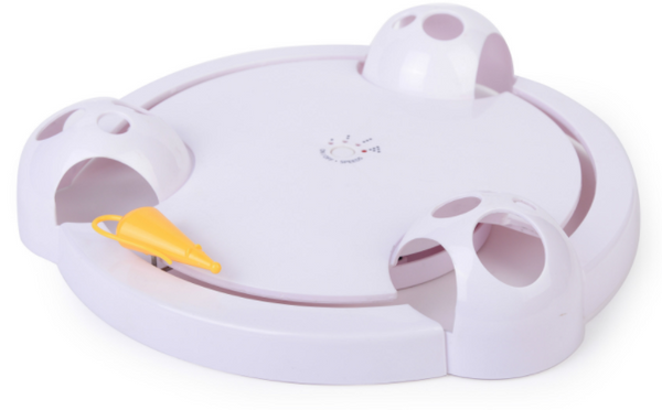 Turntable Mice Interactive Cat Toy