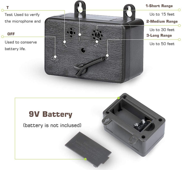 Ultrasonic Anti Barking Device For Dogs