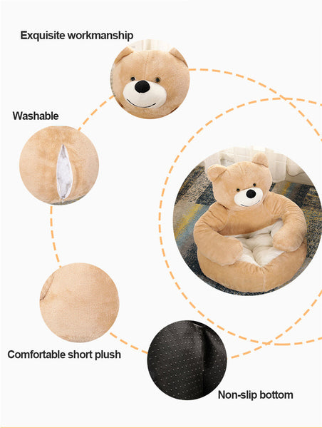 Super Soft Bear Hug Pet Bed
