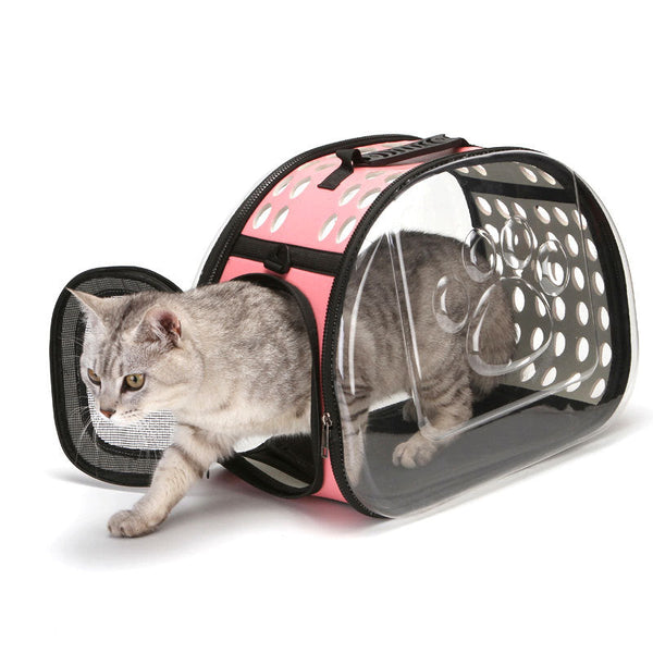 Travel Transparent Cat Carrier Bag