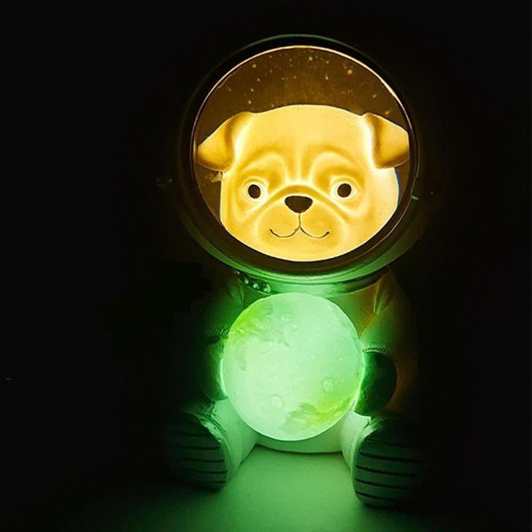 Cute Pet Astronaut Night Light