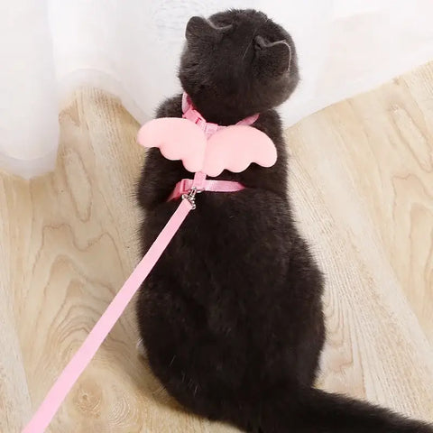 Angel Wings Cute Cat Harness