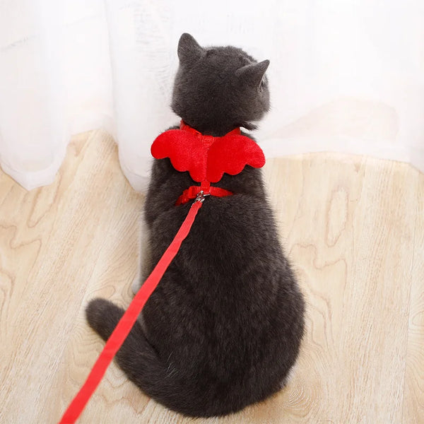 Angel Wings Cute Cat Harness