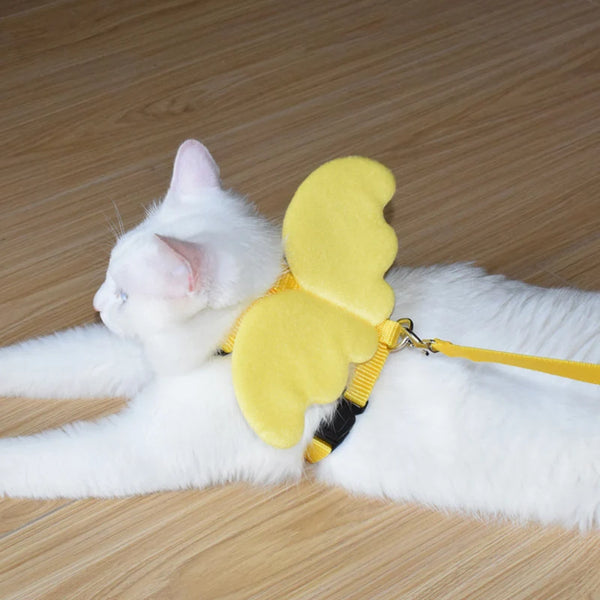 Angel Wings Cute Cat Harness