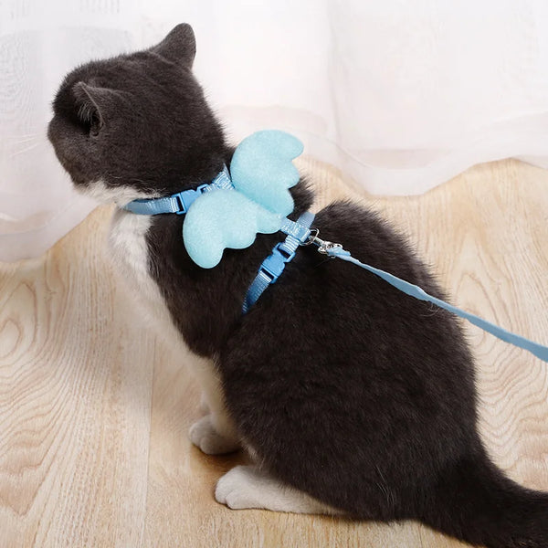 Angel Wings Cute Cat Harness