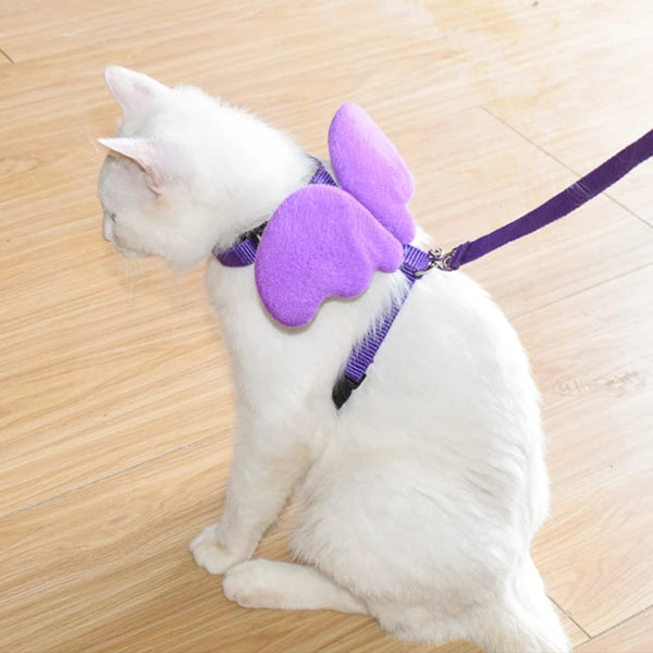 Angel Wings Cute Cat Harness