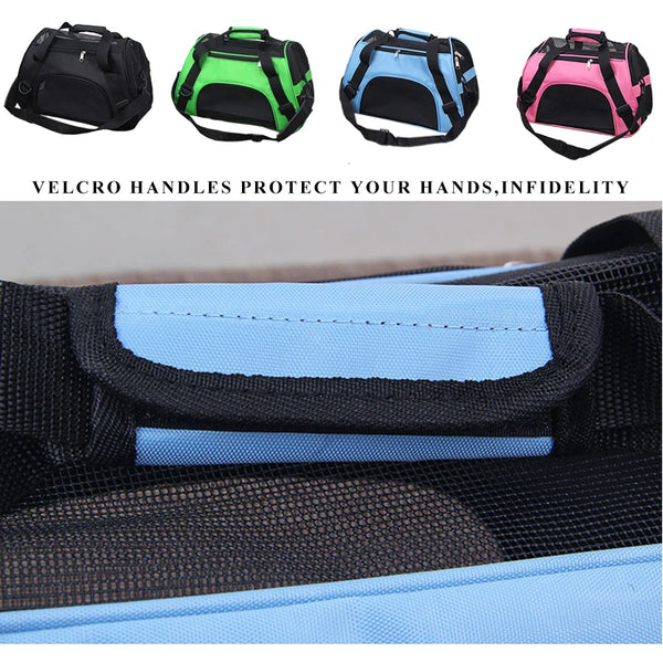 Cat Bags Portable Pet Mesh Carrier