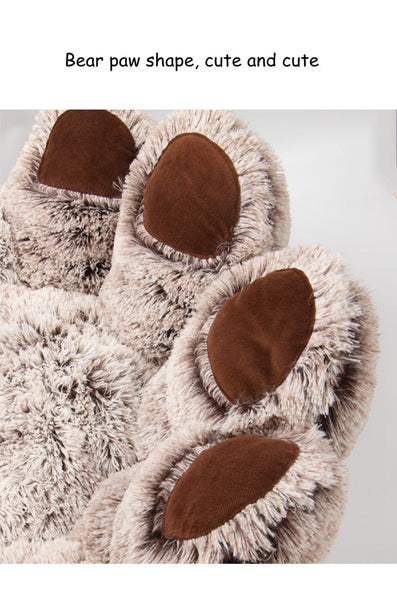 Calming Bear Paw Pet Bed