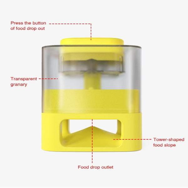 Interactive Toy Press Pet Feeder