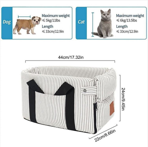 Center Console Armrest Pet Car Seat