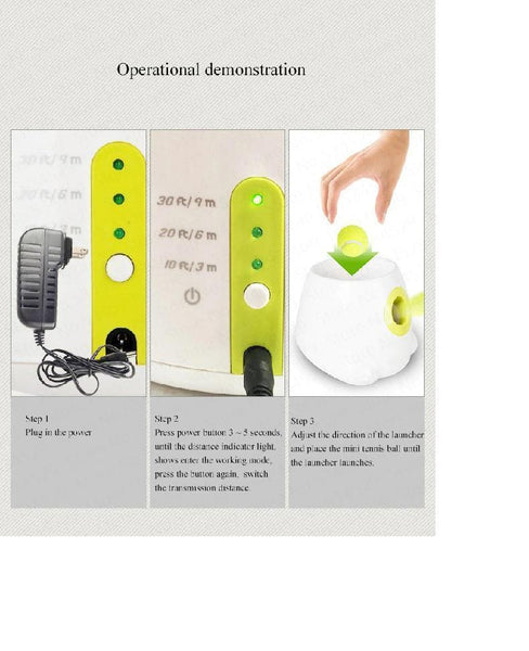 Dog Ball Launcher - Tennis Ball Launcher for Dogs, Automatic Ball Thrower for Dogs