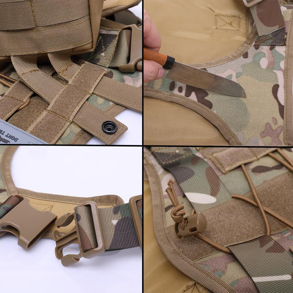 Military Tactical Dog Harness