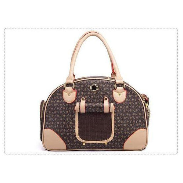 Stylish Checkered Tote Pet Carrier