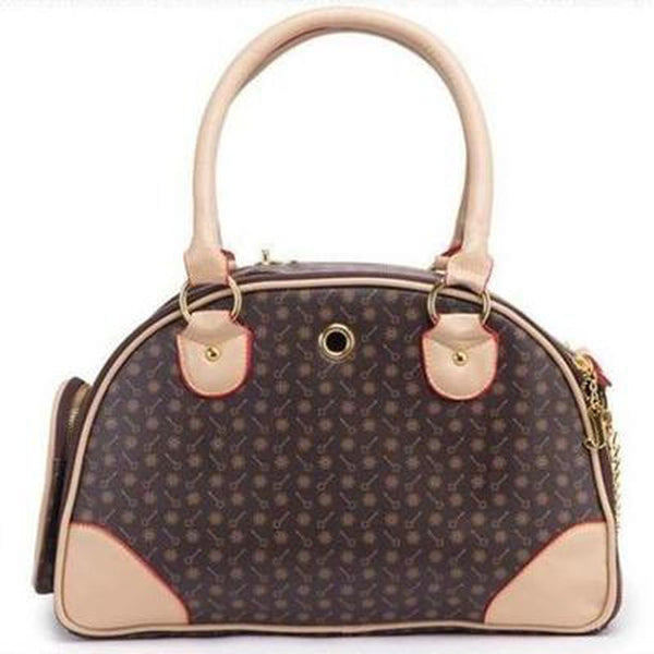 Stylish Checkered Tote Pet Carrier