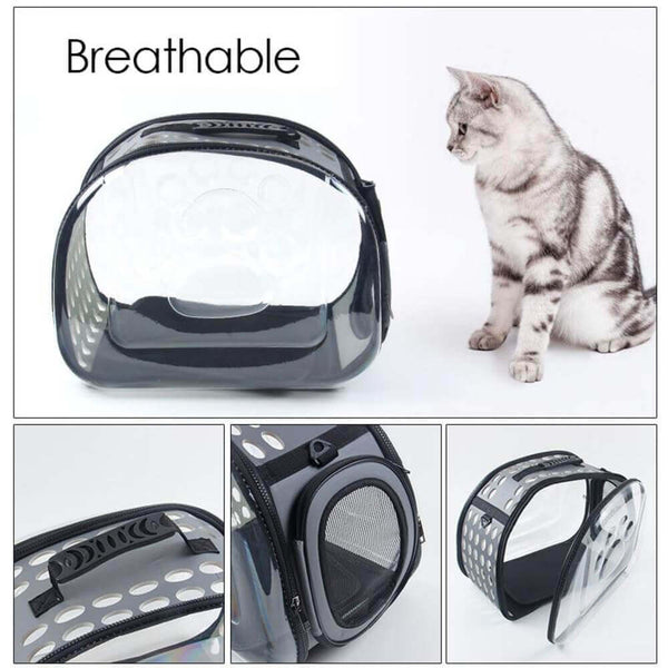 Travel Transparent Cat Carrier Bag