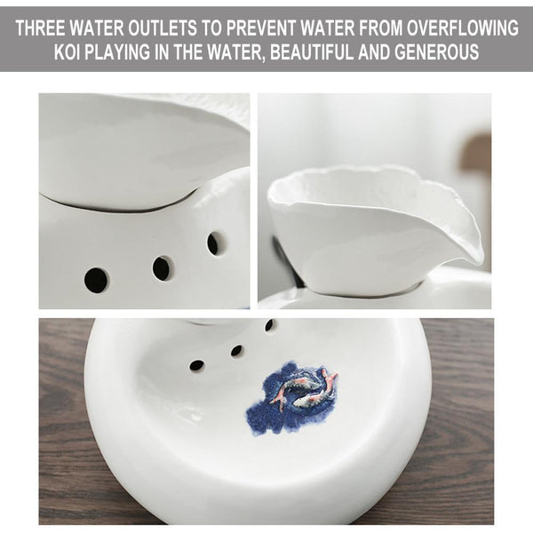 Automatic Circulating Cat Feeder Water Dispenser
