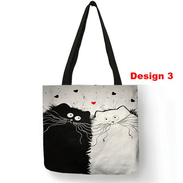 Unique Cat Tote Bag - Meowaish