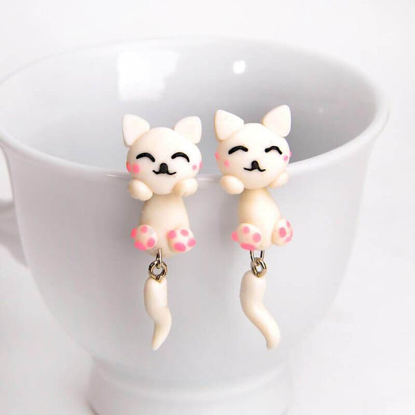 Cutie Kitty Earrings - Meowaish