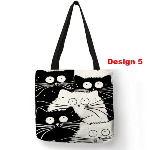 Unique Cat Tote Bag - Meowaish