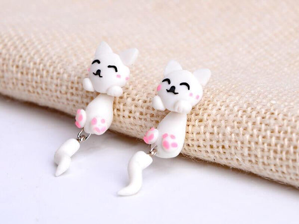 Cutie Kitty Earrings - Meowaish