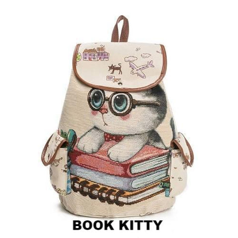 CAT DRAWSTRING BACKPACK [FREE SHIPPING TODAY] GET ALL 3 for Only $59.95! - Meowaish