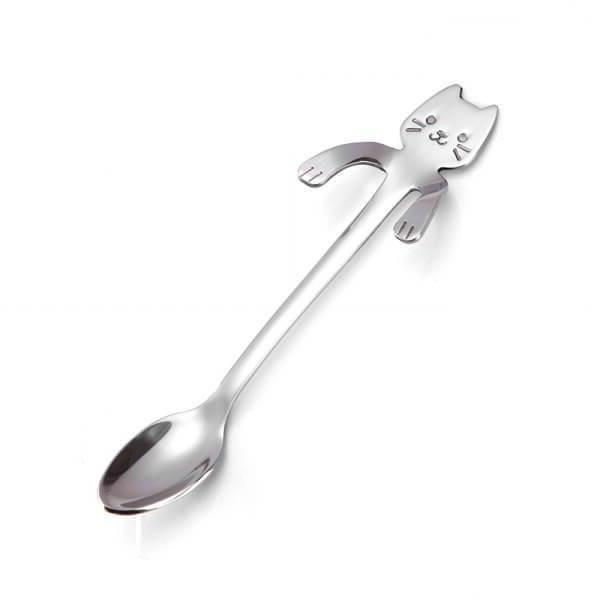 Stainless Steel Cat Tea Coffee Spoons - GETALL6 for Only $34.95! - Meowaish