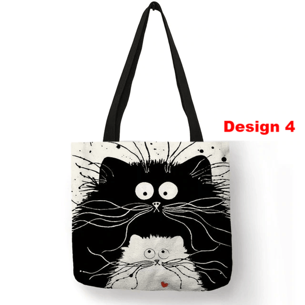 Unique Cat Tote Bag - Meowaish