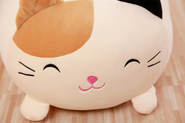 Squishy Chubby Cat Plush Pillow - Meowaish