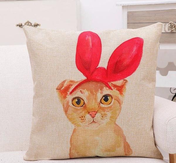 Cute Cat Pillow Case - Meowaish