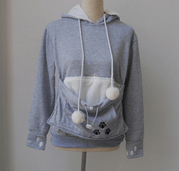 Cat Pouch Hoodie - Meowaish