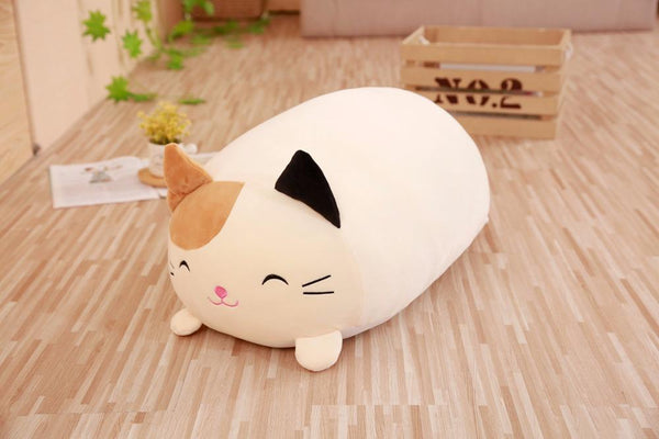Squishy Chubby Cat Plush Pillow - Meowaish